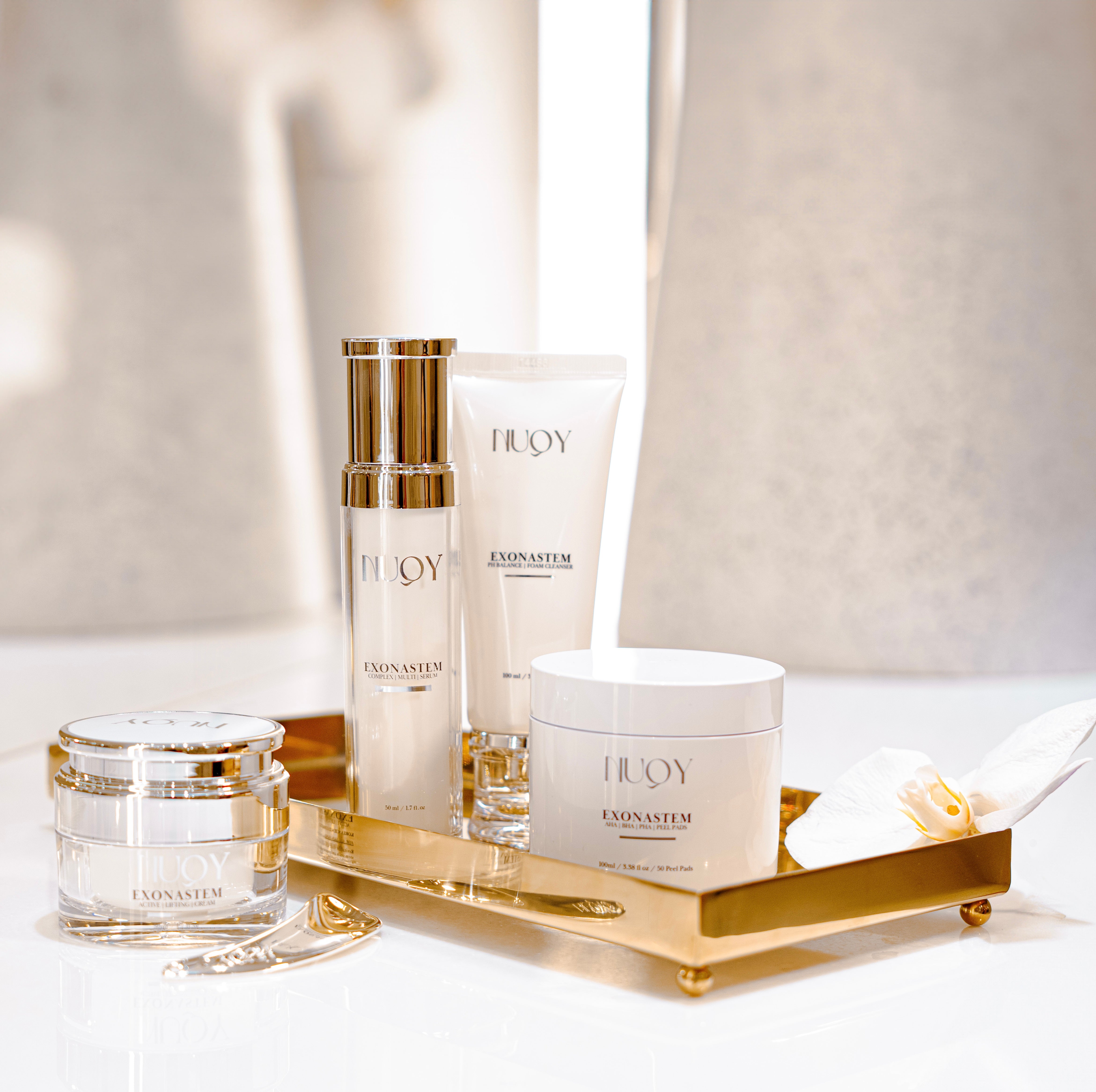 Medical-grade health and beauty skincare products for home